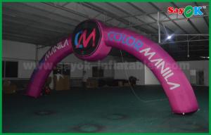 Wholesale Inflatable Arches Oxford Cloth Advertising Inflatable Entrance Arch Gate With Led Light from china suppliers