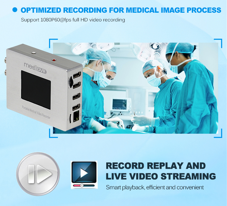 1080p Full HD Portable Medical Video Recorder High Definition