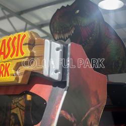 China 2 People Shooting Arcade Machines Jurassic Game Console Dinosaur For Indoor Adult for sale