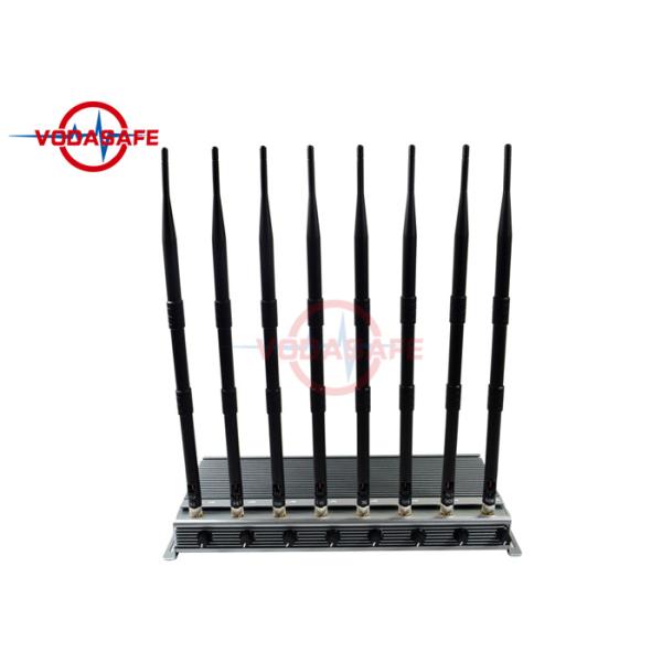 46W Cell Signal Scrambler 60m Coverage Range 8 Chancel Design Compact Size