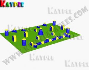 Wholesale 7 Man Standard Package,Inflatable paintball Bunker filed, paintball arena KPB016 from china suppliers
