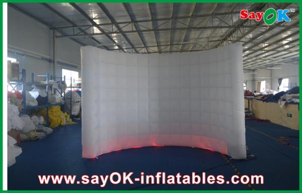 Quality Inflatable Photo Booth Rental Family Use Long Inflatable LED Environment Concerned Club Use for sale