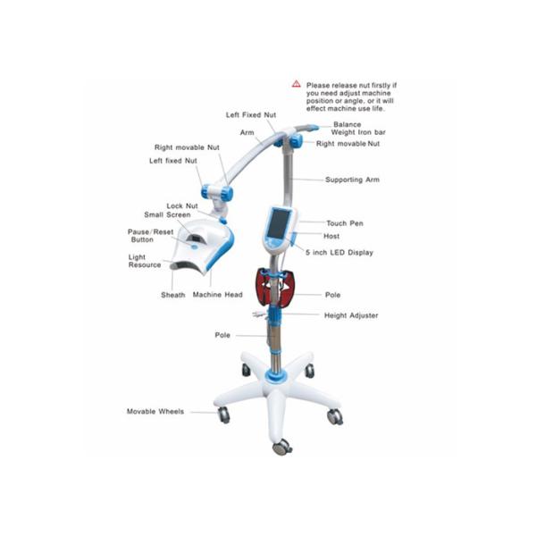 MD885 Professional Teeth Whitening System With 5 Inch Touch Screen