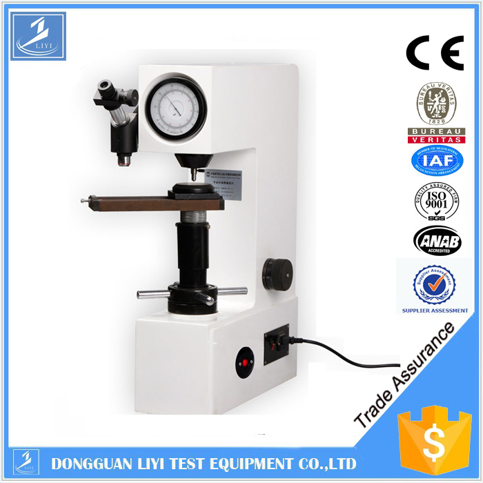 Manual Digital Rockwell Hardness Test Machine 0.5HR Resolution