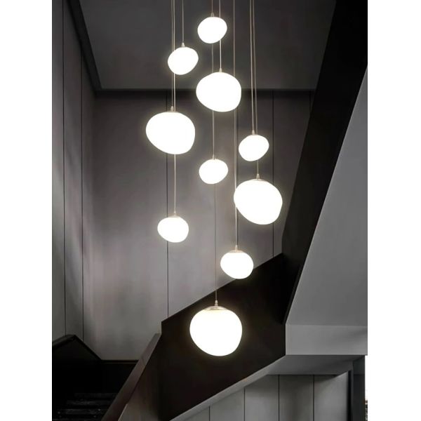 Modern Ceiling Chandeliers Creative Staircase Pendant Light(WH-NC-128)