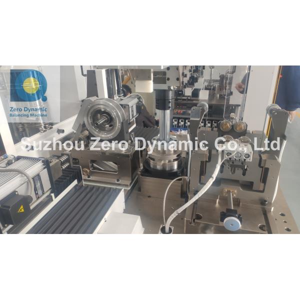 Two Station Electric Tricycle Motor Rotor Balancing Machine End Plane Drilling Correction Balancer