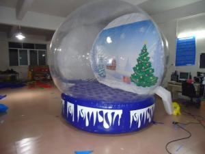 Wholesale Transparent Inflatable Advertising Products Christmas Snow Globe from china suppliers