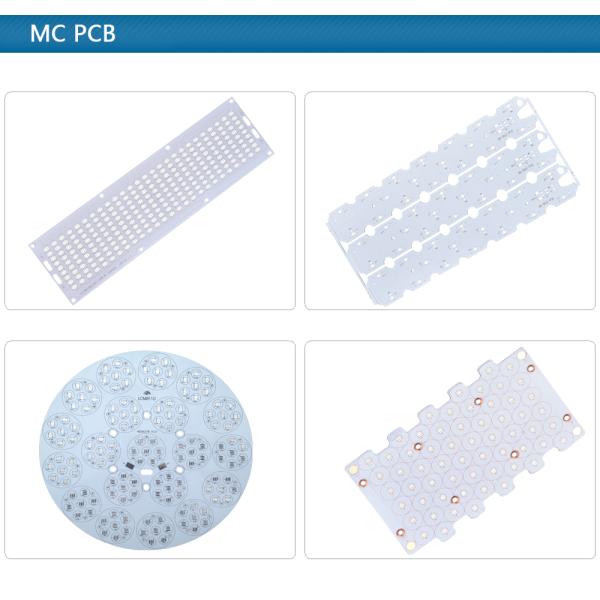 1-68 Layers White Alu PCB Board 1OZ Prototype PCB Manufacturing