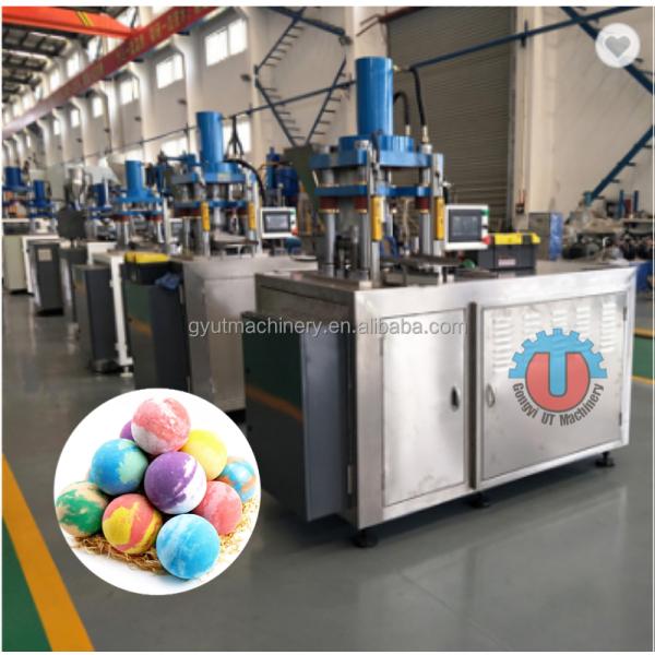 Small Orders Full Automatic Bath Ball Forming Machine for Making Square Round Bath Bomb