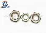 Stainless Steel 304 Plain Color M6 - M36 Metric Thread Hex Head Nuts For