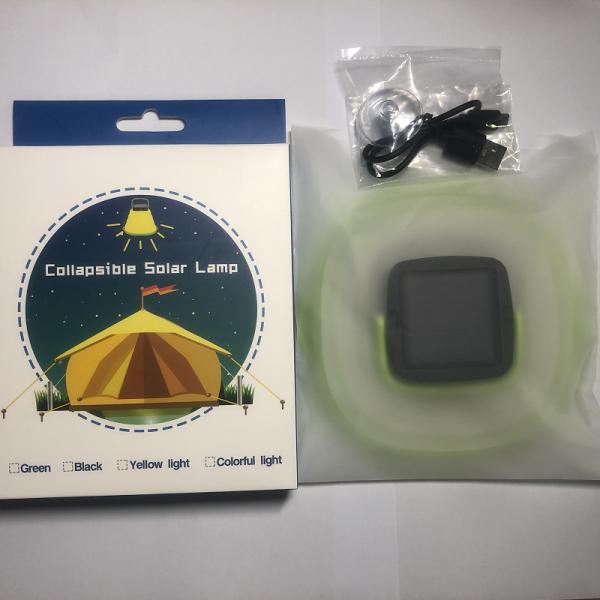 Outdoor Portable Solar Lamp Solar Powered Collapsible Lantern Customized