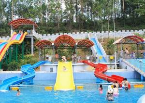 Wholesale Anti Fade Swimming Pool Water Slides Aqua Play Equipment from china suppliers