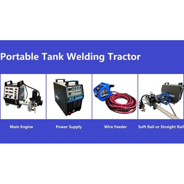 Cheap Portable Vertical MIG Welding Tractor for Tank Construction
