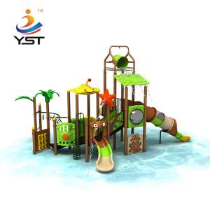 Wholesale Sea Sailing Series Kids Water Slide , Stable Outdoor Playground Equipment from china suppliers