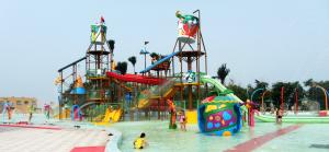 China Outdoor Aqua Playground Water House Structures, Water Park Equipment OEM on sale