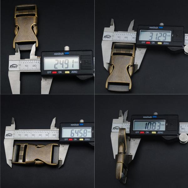 High quality 25mm Inner width Side release belt buckles metal buckles for bag