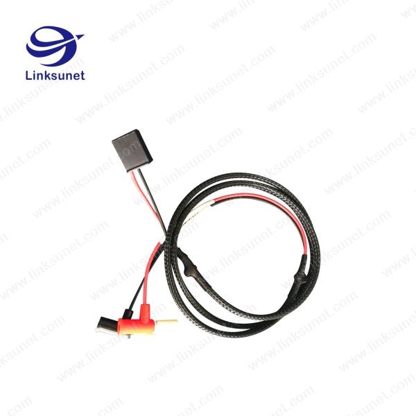 Molex 34803 series 24AWG Banana plug wire harness with Fully automatic terminal machine