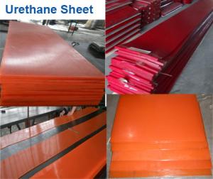 China Abrasion And Wear Resistant Rubber Lining Sheet Cast Polyurethane PU Sheets on sale