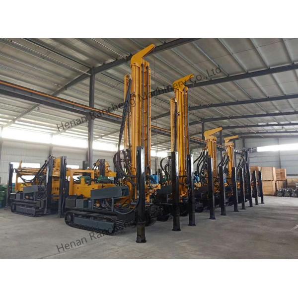 1000m Depth Water Well Drilling Machine 105mm - 800mm Dia 179KW Deep Well Drilling Rig