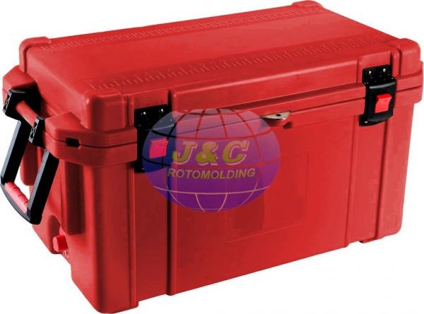 Quality Rotational Molded Cooler Boxes Made By Aluminum Block And CNC Processing for sale