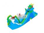 Funny kids inflatable amusement park / inflatable dragon water park with good