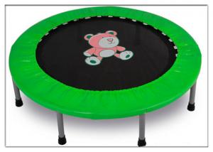 Wholesale Small Round Kids Trampoline for Exercise/Fitness Safety Outdoor Fitness Equipment Trampoline Made in China from china suppliers