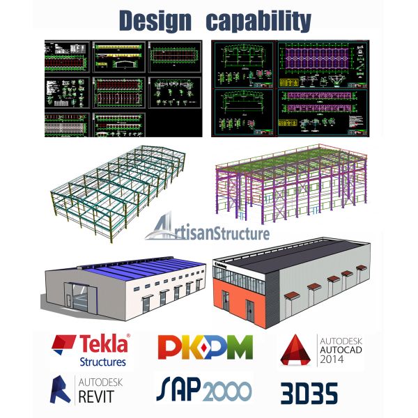 Professional Steel Structure Detailing Services Optimized Via TEKLA 3D Modeling