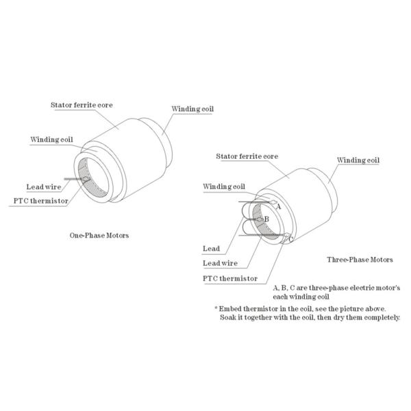 B59300M Replacement Limit Temperature PTC Triple Sensor 170C For Motor Thermal Protection