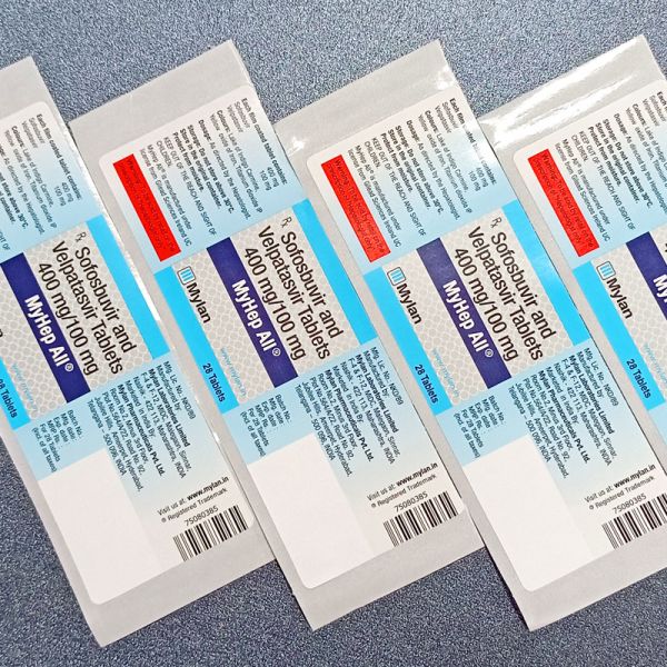 Custom Logo Medicine Bottle Packaging Sticker Label Factory Waterproof
