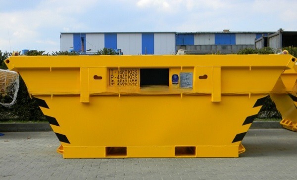 13ft DNV 2.7-1 Standard Steel Container Boat Offshore Drilling Waste Skip BV Certified Length 13ft Lifting Angle 45C