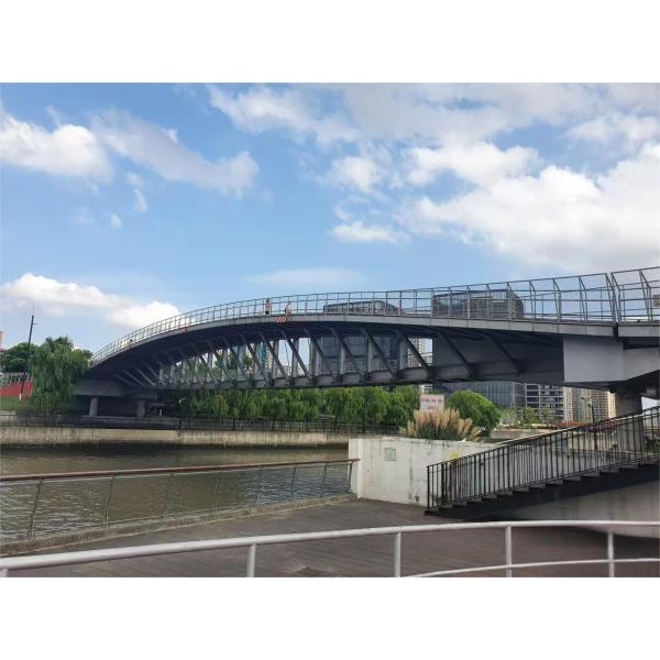 High Efficiency Prefabricated Long-span Steel Structure Bridge Building