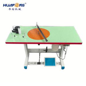 China Elastic Tape Rolling Machine Easy Operate Plastic Packing Tape Machine For Apparel Belt on sale