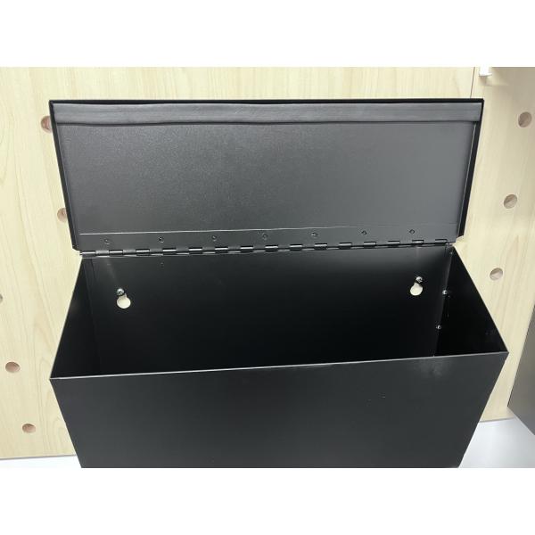 Combination Code Lock Outdoor Wall Hanging Metal Mailbox for Modern Residential Parcel