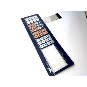 Customizable Tactile Membrane Keyboard Membrane Switch Keypad Compact With