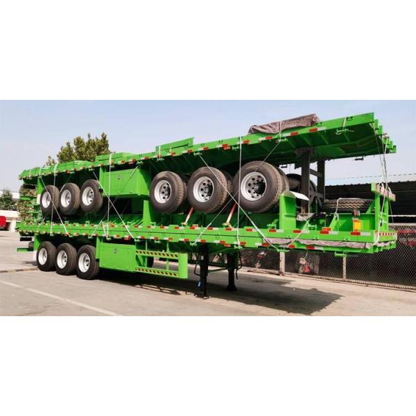 50 Tons CIMC Open Top Semi 3 Axle Dropside Trailer