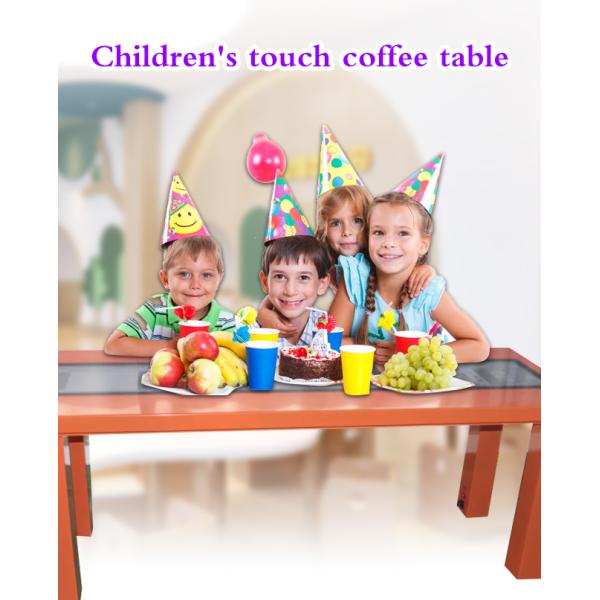 Customizable Size Multi Point Capacitive Touch Amusements Kids Table LCD Touch for Kids Playing in the Kindergarten