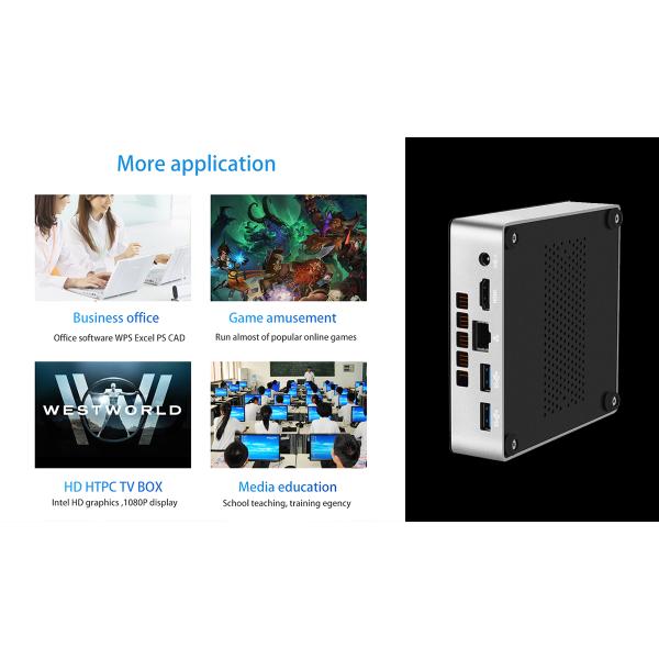 Intel Celeron 2955U And Pentium 3805U Mini PC With DDR3L 8GB And Single LAN HDMI