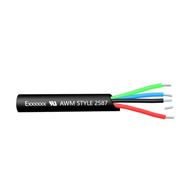 PVC Silver Plated Multi Core Copper Flexible Cable Wire Unshielded UL 2678