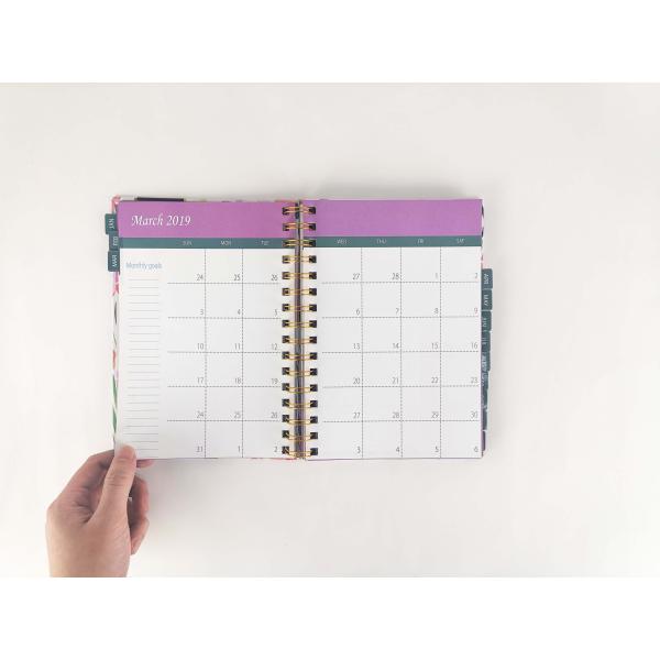 A5 Inspirational Quotes Work Tracker