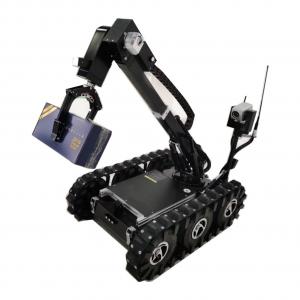 China Include Led Lights Eod Robot With Monitoring System on sale