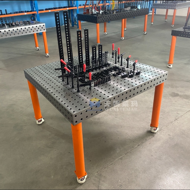D16 3D Welding Table with Accurately Spaced Grid Holes