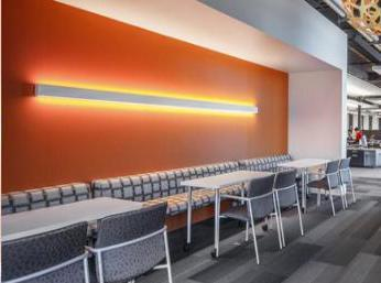 40W Up And Down Emitting LED Linear Pendant Lights Surface Mounted