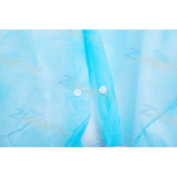 PP Knit Cuffs 65gsm Disposable Laboratory Coats