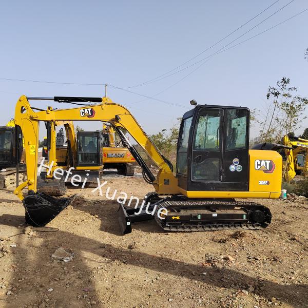 Max Digging Height 5530 306E Used CAT Excavators For Improved Efficiency