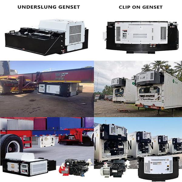 Temperature Control Reefer Container Temperature Ranges Generator Perishable Goods Transport