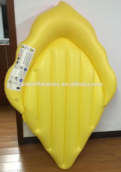 Custom PVC Inflatable ice cream floating mattress