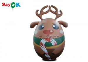 Wholesale 10ft Christmas Decoration Outdoor Air Inflatable Elk Wapiti Deer Mascot Cartoon from china suppliers