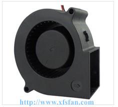 China 75*75*30mm 5V/12V/24V DC Blower DC Black Plastic Brushless Cooling Fan Blower 7530 on sale