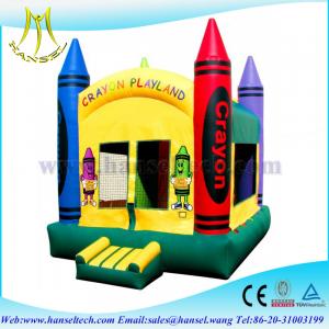 Wholesale Hansel top sale inflatable funny kids toys air castle rentals from china suppliers