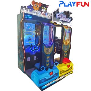 Wholesale Car racing arcade game cat and mouse game for kids car games from china suppliers